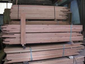 Light red Resawn Hard Pine